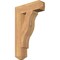 Ekena Millwork Funston Craftsman Smooth Bracket, Western Red Cedar, 3 1/2"W x 14"D x 22"H BKT04X14X22FST04SWR - alternate 1